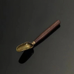 1 tk teelusikas eebenipuu teelusikas t&auml;ispuidust retro loominguline teek&uuml;hvel Tee KongFu teetseremoonia tarvikud kingitus