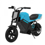 OVIVO ADV250 - Moto &eacute;lectrique pour enfants - 21,6 V 4 Ah - Autonomie maximale 14 km - 12,5 pouces - Bleu