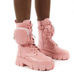 Rimocy Moekas Pandlaga Tasku Turske Platvorm Saapad Naised Roosa Paeltega Pahkluusaapad Naine Pungi Stiil Pluss Suurus Mootorrattasaapad 43 37 must