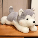 30/40/50cm Armas Koeravaljak Husky Padi Pl&uuml;&uuml;sist M&auml;nguasi Armas Loom T&auml;idisega Nukk Kodu Kaunistus Beebi S&uuml;nnip&auml;evakingitus 50cm hall