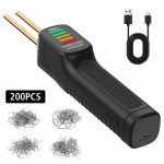 Plastikukeevitusp&uuml;stol Remondit&ouml;&ouml;riist 2600mAh Aku Auto Kaitseraua Remont Keevitusmasin USB Laetav Kuum Klammerdaja Juhtmeta Plastikukeevitaja K&auml;eshoitav PWG-1