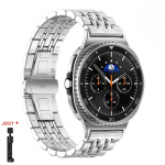 Roostevabast terasest rihm Samsung Galaxy Watch 8 40/44mm 8 Classic 46mm jaoks Metallist k&auml;ev&otilde;ru Galaxy Watch Ultra 2025 47mm jaoks Randmepael Galaxy Watch 8 40mm h&otilde;be