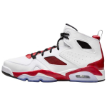 Air Jordan Flight Club 91 Valge Gym Red Must Meeste Tossud 555475-101 41