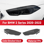 BMW 2. seeriale F22 F23 F44 G42 2014-2023 Auto Esitulede TPU Kaitsekile Esitulede V&auml;rvi Muutev Kleeps Tarvikud Smoked black
