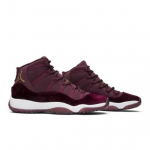 Air Jordan 11 Retro GG Heiress Samet 852625-650 EU 36.5 vaarika