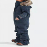 Laste Unisex Suusariided Kapuutsiga &Uuml;hesosaline Suusariided Hingav Veekindel Tuulekindel 120 kollane