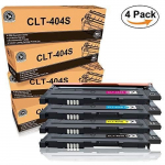 Fituwork Cartouches de toner CLT-P404C - CLT-404S CLT-K404S CLT-C404S CLT-M404S CLT-Y404S pour Samsung Xpress SL-C430 SL-C430W SL-C4