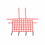 2/4 uksega auto tagaistme isolatsiooniv&otilde;rk S&otilde;iduk lemmiklooma tagaistme t&otilde;ke Koerte autojagamisv&otilde;rk Jeep Wranglerile JK JL JT punane