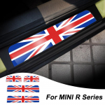 L&auml;vepaku kaitse L&auml;vekatte kaunistus Kristallplaadi kleebis Mini Cooper S JCW One R55 R56 R60 Countryman Autole R56-Red Jack