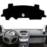 Peugeot 107 Citroen C1 Toyota Aygo 2005-2014 jaoks Armatuurlaua kate Armatuurlaud Kate Padi Matt P&auml;ikesekaitse Kaitseb Vaipa Padi Autotarvikud Black(Black Edge)