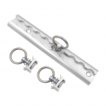 Aluminum L shaped track 500mm with covers fixators for securing motorcycles trucks For Trailers vans and furniture