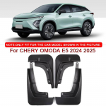 For CHERY OMODA E5 2024 2025 2026 Car Styling ABS auto porilappide pritsmekaitse porikaitsmed porilappide eesmise taga poritiiva auto lisavarustus must