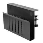 Laua k&uuml;lgne s&uuml;learvuti hoidik ilma puurita Kinnitatav lauariiul Tahvelarvuti salvestusruum Tugev kirjutuslaud Rippuv vertikaalne s&uuml;learvuti aluse alus must