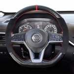 Hand Stitched non-slip Carbon Fiber suede Car Steering Wheel Cover For Nissan X-Trail Qashqai Rogue (Sport) 2017- auto parts style 1