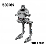 Laos 586 tk Kosmoses&otilde;da Interstellaarsed s&otilde;jad Hoth AT-ST ST K&auml;ija Ehitusklotsid M&auml;nguklotsid Laps T&auml;iskasvanu J&otilde;ulukingitused