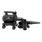 Autokuivati XPOWER Autopuhasti &Otilde;hupump Puhur Professionaalne Autokuivati Puhur Mobiilse Dokiga Rattad A-12 30.1x23.3x29.9 must