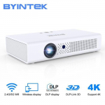 Projecteur DLP BYINTEK R19 home cin&eacute;ma 3D 4K HD - WiFi, Bluetooth, 700 lumens, 1280 x 800, 30-300 pouces
