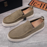 Uued L&otilde;uendikingad Meestele Hingavad Kerged Slip-on Tasased Suvised Klassikalised Mokassiinid Vabaaja Kingad Hingavad Jalatsid Meeste Tossud 39