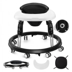 Uuoeebb Kokkupandav Beebi Reguleeritav &Uuml;mberkukkumise V&auml;ltimiseks Sisaldab S&ouml;&ouml;tmist L&uuml;kkamist Beebi Beebipidu Stiilne Beebitoode K&auml;imistool, K&otilde;rgus, Ennetamine, Stabiliseeritud, Taldrik, must