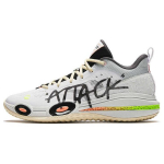 Anta Slip Resistant Low top Basketball Shoes Women's Gray Green 122421109-1 38