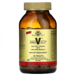 Solgar, Formula V, VM-75, Multivitamiin kelaaditud mineraalidega, 180 tabletti