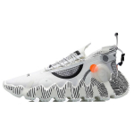 Li Ning Fabric Cushioning Slip Resistant Abrasion Resistant Breathable Coverage Low top Basketball Shoes Men's White AGBR029-3 39