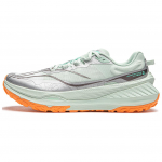 Li Ning Dilu Cushioning Slip Resistant Abrasion Resistant Support Rebound Low top Running Shoes Men's Green Silver ARNU003-2 40