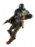 Star Wars Grogu S.H.Figuarts The Mandalorian TAMASHII NATIONS Autentne Jaapan 150mm Liigendatud Tegevuskuju