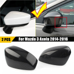 Mazda 3 Axela 2014- Auto tahavaatepeegli k&uuml;ljekatte tiivaotsiku v&auml;lisukse korpuse kooriku viimistluskleebis ABS-s&uuml;sinikkiud 14-16 year
