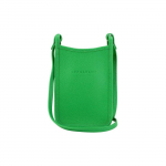 Longchamp Le Foulonn&eacute; &Uuml;hev&auml;rviline Reljeefse Logoga Nahast &Otilde;la-Risti-Keha Kott Naiste kotid Roheline 34200021531 Basic Set (Bag+Dust Bag)