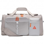 Nike ACG Seeria 53L Suure Mahutavusega &Uuml;lemine T&otilde;mblukk Klapiga Disain Kangast Reisikott Unisex Reisikott University-Gray Fog-Gray Safety-Orange HJ8185-009 University Gray & Mist Gray & Safety Orange