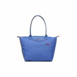 Longchamp Le Pliage Club 70. aastap&auml;eva Kangas ja Nailon Nahast &Otilde;lakott Pelmeenikott Naiste k&auml;ekotid Sinine 1899619P23 Blue