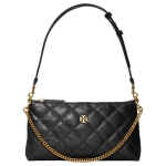 Tory Burch Kuldne Kett Tarvikud T&otilde;mblukuga Sulgemine Nahast Ja Kunstnahast T&otilde;mblukuga Kotid Naiste kotid Must 160651-001 Basic Set (Bag+Dust Bag)