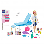 Barbie Barbie Komplektis Paljude Uuringuvahenditega GWV01 T&ouml;&ouml;! Arsti [Alates 3. eluaastast] roosa