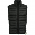 Stone Island Lukuga Kraega Varrukateta Vest Unisex Vestid Must 8115G0724-A0029 S