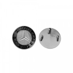 Autokleeps Mercedes Benzi jaoks 1 tk Auto ABS Tasane Kapoti Embleem Esipaneeli Embleem Logo Kleeps Mercedes Benzi AMG W212 W213 W205 W177 W2 jaoks