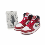 Jordan Air Jordan 1 Kulumiskindlad Keskmise s&auml;&auml;rega Vintage Korvpallijalatsid Unisex Must Punane DQ8426-105(Team970-) 40.5