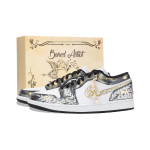 Jordan Air Jordan 1 Moonlit Embrace, Venus' Kiss Libisemisvastased Kulumiskindlad Madalad Vintage Korvpallijalatsid 553560-044(Team724-) 39