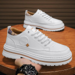 Luksuslikud Meeste Vabaaja Tennised Moodsad Platvormiga Jalutusk&auml;igud Kingad Meestele V&auml;litingimustes Libisemiskindlad T&ouml;&ouml;k&auml;igud Kingad Br&auml;ndi Disainer Tennised Meeste Kingad 39 valge