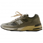 Kith x New Balance 991v1 Valmistatud &Uuml;hendkuningriigis Vetiver Meeste Tossud Hall M991KI1 44.5