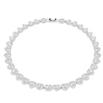 Swarovski X Ariana Grande Kapselkogu S&uuml;damekujuline Elegantne Moodne Kaelakee Naistele Kaelakee H&otilde;bedane 5720857 OS,Silver White