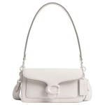 Coach Tabby 20 Klassikaline &Uuml;hev&auml;rvilise Disainiga Nahast Crossbody &Otilde;la K&auml;ekott V&auml;ike Naiste k&auml;ekotid Kriidivalge CAM88-LHCHK Basic Set (Bag+Dust Bag)