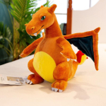 Suur Suurus Pokemon Charizard Dragonite Anime Kujukesed Nukk T&auml;idisloomad Palus M&auml;nguasi Kawaii Toa Kaunistus M&auml;nguasi Lastele J&otilde;ulukingitus 23cm black