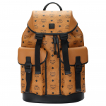 MCM Brandenburg Visetos Monogramm &Uuml;laosa Klapp Paelaga Seljakott Meeste seljakott Pruun Konjak MMKCSBG02CO001 Basic Set (Bag+Dust Bag)