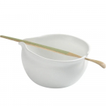 Teesegamiskomplekt Keraamiline Matcha kauss Teevalmistustarvikud Teekomplekti tarvikud Rohelise tee segamiskauss suuga