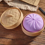 25-26 Hiiglaslik pelmeen Squishy stressileevendusm&auml;nguasi s&auml;delustega, Jumbo Fidget t&auml;iskasvanutele ja lastele Purple 1PC