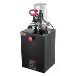 20 L H&uuml;drauliline j&otilde;useade, Kahetoimeline kallurhaagise pump, Maksimaalne &uuml;ler&otilde;hk 22 MPa ja Voolukiirus 3,4 L/min, DC 12V H&uuml;drauliline pump koos metalliga