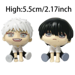 13,5cm/5,31in Hikaru ga Shinda Natsu Anime Kuju Indou Hikaru Tegevuskuju Yoshiki Tsujinaka Figuur PVC Kogumismudel M&auml;nguasi gray