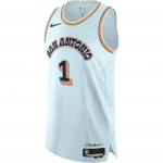 Nike X Nba San Antonio Spurs Victor Wembanyama Dri Fit Adv 2024/25 City Edition Autentic Swingman S&auml;rk FQ4482-474 S