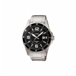Casio STANDARD seeria 50 meetrit veekindel kvartsmehhanism roostevabast terasest rihm Jaapani ja Korea kell meeste kell must sihverplaat MTP-1291D-1A2V must